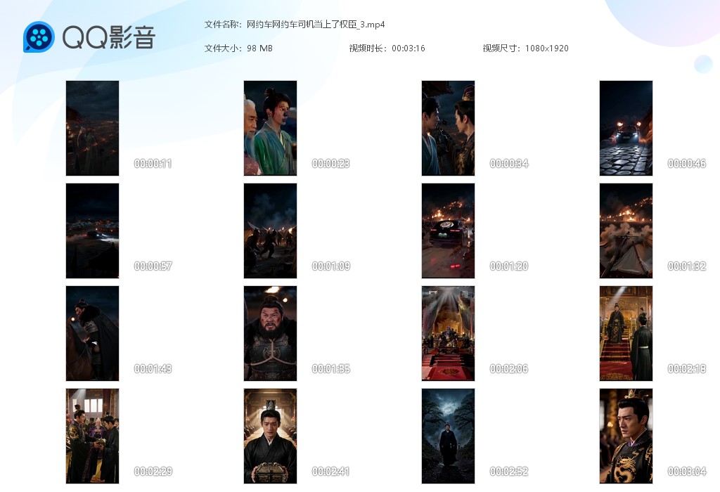 【AI自制小短剧】《网约车网约车司机当上了权臣》第1-3章穿越重生，激爽人生！ 配图6