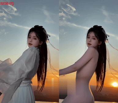 【AI脱衣】我不叫龙虾-第四弹--网红脱衣--高颜值，人气网红！氺 配图7