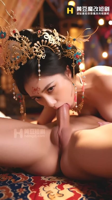 【AI短剧】『九品权臣』全2集 ！皇后的淫乱性事偷奸宦官骑乘榨精！ 配图28