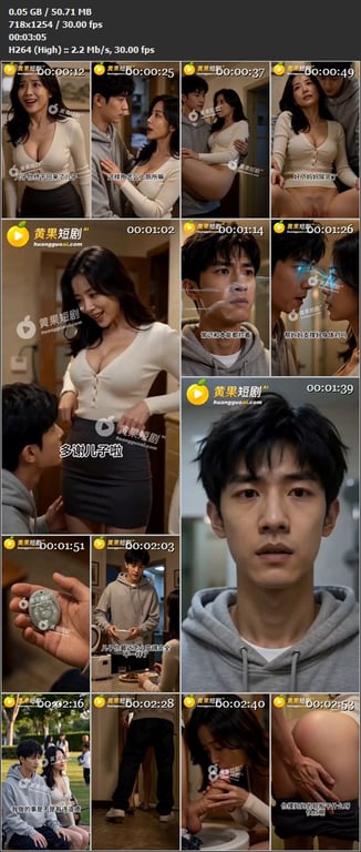 【AI短剧】《神瞳觉醒》EP1-2１集，仅一次对视身边端庄温柔的所有女人竟成了我 配图26