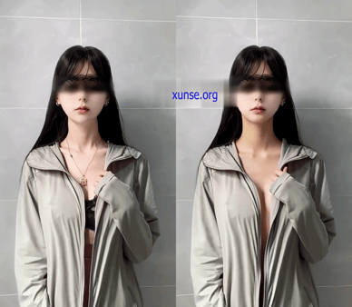 【AI脱衣】网红美女脱衣系列娜娜子~想知道我衣服里面是什么吗？愃氺 配图4
