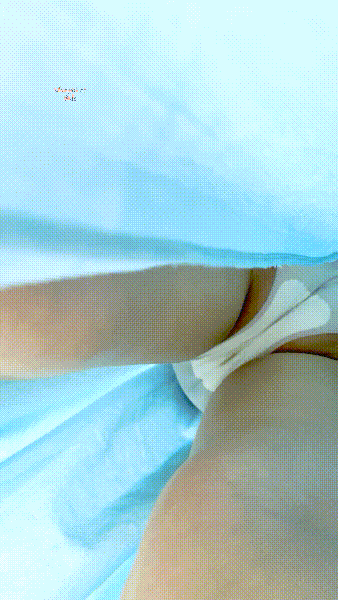 【KFC】学生妹和闺蜜逛街❤️蓝色长裙白内 - 老宋论坛-老宋论坛