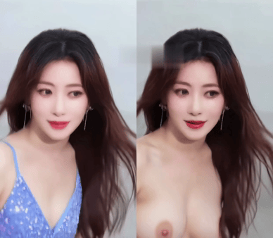 【AI脱衣】明星脱衣系列陈紫函风情万种氺 配图7