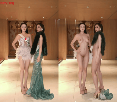 【AI脱衣】网红美女脱衣系列徐紫嫣Sonia全球小姐总冠军愃氺 配图7