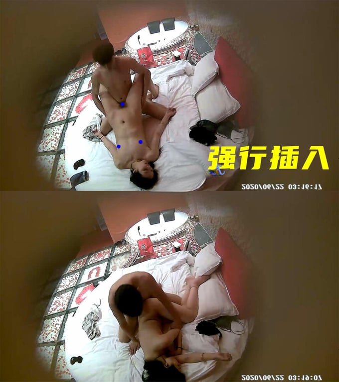 【6-22独家爆料】情趣酒店隐秘稀有房偷拍醉酒性感美女被男友彻底玩弄摆布强行侵犯 配图4