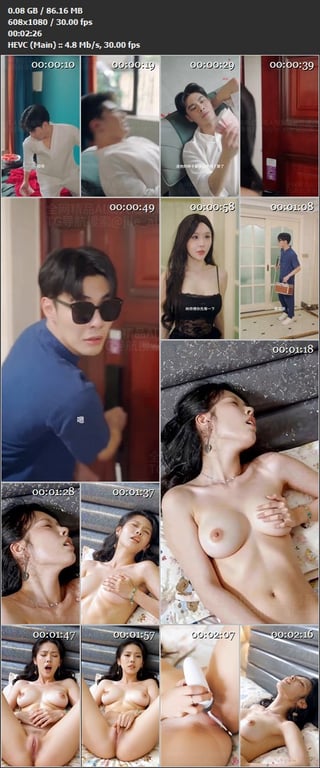 【AI短剧】《盲人的秘密》EP1-10集，小伙装瞎上门给小姐姐们盲人按摩，技巧挑 配图18