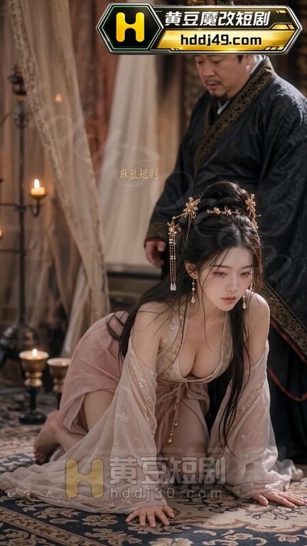 AI短剧《穿越成曹操发现全是人妻》EP1-6 高清原版无第三方水印 配图27