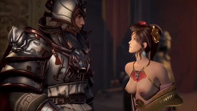 【AI脱衣】魔改动漫《秦时明月》沧海横流，全员淫乱群P 身材炸裂到流鼻血！ 配图4