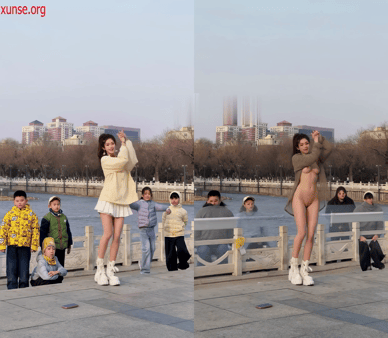 【AI脱衣】网红美女脱衣系列宋佳JIA舞蹈琥珀愃氺 配图3