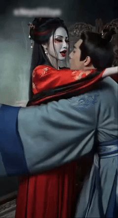 【AI真人小剧场】《女鬼幽魂》梦见和一个美艳的女鬼激情！ 配图2