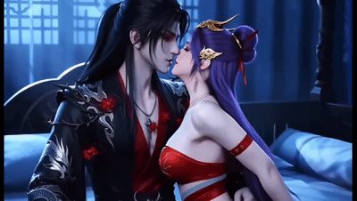 【AI脱衣】魔改动漫短剧《腹黑师兄》AI爆改完整版 黑化师兄猛烈暴力抽插极品师妹 配图4