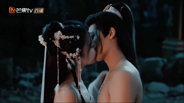 【AI脱衣+AI推演】魔改电视剧《水龙吟》林允 包上恩 配图5
