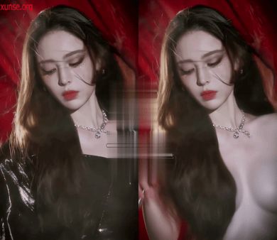 【AI明星脱衣】古力娜扎--明星脱衣---古力娜扎脱衣视频~第二弹！氺 配图5