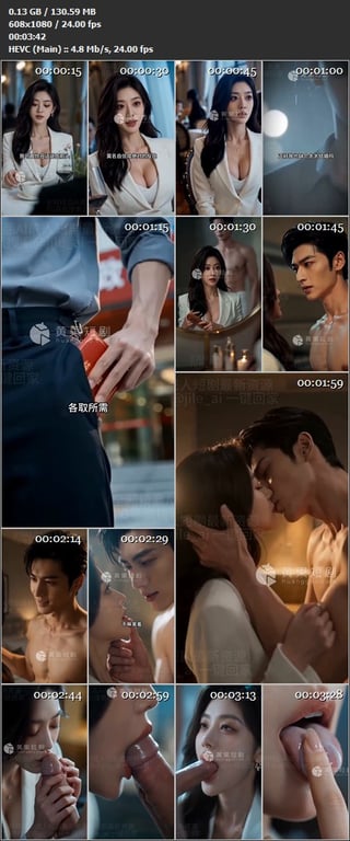 【AI短剧】《闪婚大佬掉马后》EP1-10集，一场契约婚姻却慢慢掺入了爱与欲的纠 配图11