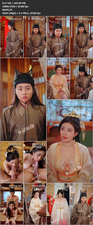 【AI短剧】《娘娘开门我来请安》EP1-5集，穿越成假太监被娘娘发现，娘娘竟要亲 配图6