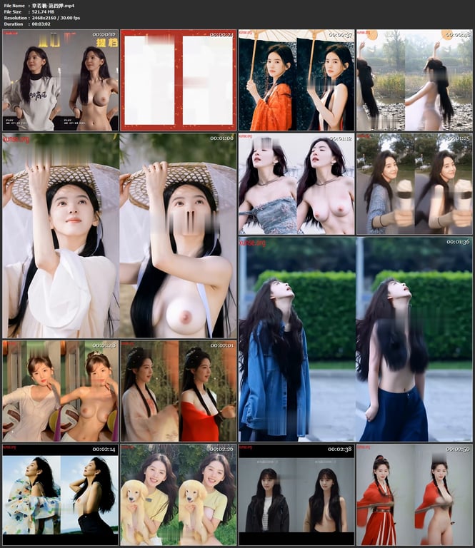 【AI脱衣】章若楠-第四弹--明星脱衣--内地女演员！氺 配图9