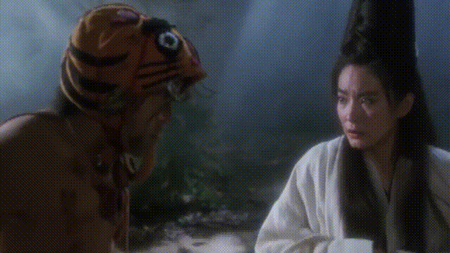 【AI脱衣】魔改电影《鹿鼎记2神龙教》淫荡教主林青霞欲求不满，被星爷韦小宝调教成 配图3