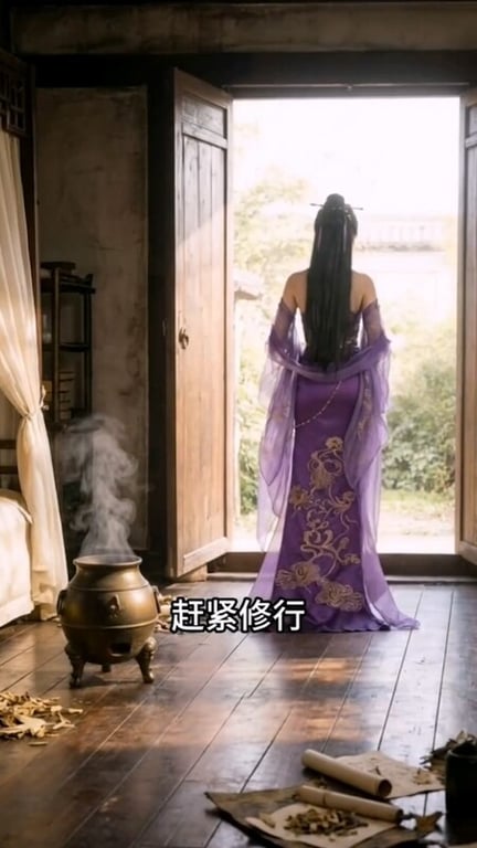 AI短剧《长生录：从侄女上门求丹开始长生》EP36-37 配图34