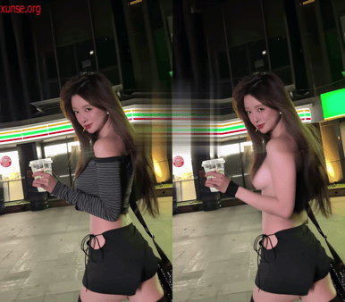 【AI脱衣】桃子味---网红脱衣--身材纤细，乳房饱满！一看就是保养得极好的极品 配图3