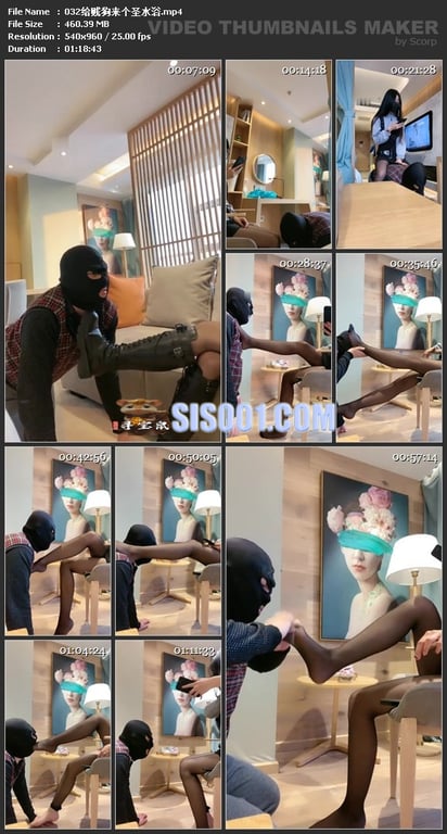 ㊙【SM调教】【罗宾女王】揪耳朵掐大腿捏鼻子玉足深喉 骑马踩踏夹头胯下羞辱/给贱 配图4