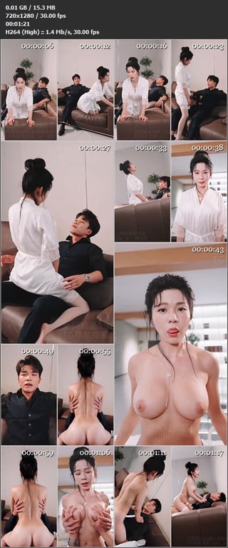 【AI短剧】《错位爱人》EP1-9集，夫妻就在闺蜜边上大战直接让闺蜜醒来一起加入 配图11