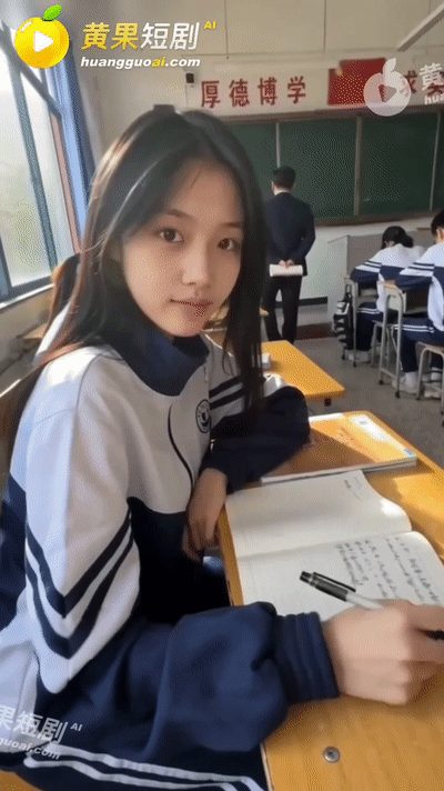 【AI短剧】《我的十八岁女友》第1-2集教室里跳蛋调教女友！ 配图3
