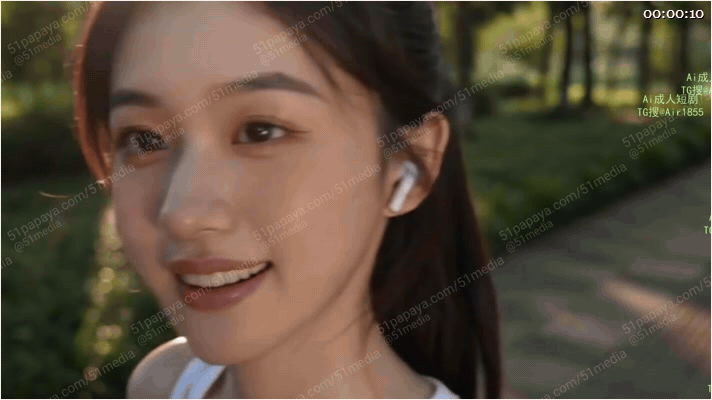 【AI短剧】《小明的一天》完整版完结，跑步路过的美女付费就可以解锁操逼支线，专挑 配图8