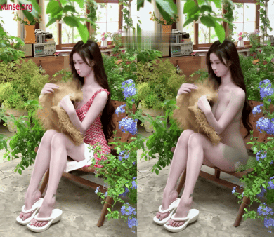 【AI脱衣】网红美女脱衣系列林霸天宝藏御姐__第三弹（写真篇）氺 配图2
