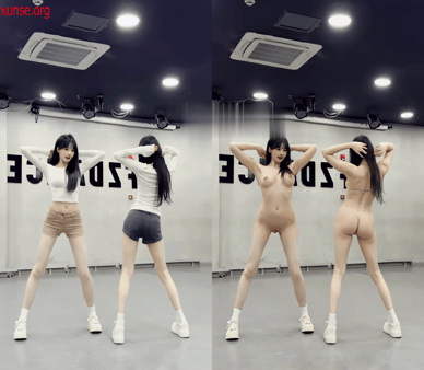 【AI脱衣】网红美女脱衣系列 眠羊妹妹 裸舞小美女愃氺 配图3