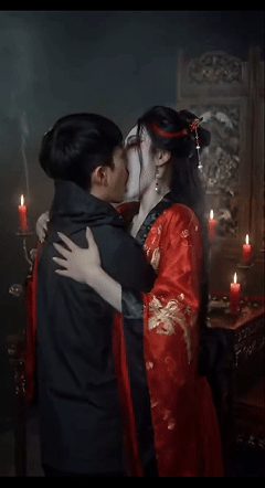【AI真人小剧场】《女鬼幽魂》梦见和一个美艳的女鬼激情！ 配图5