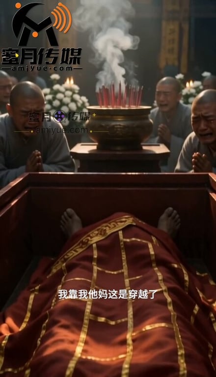 【AI短剧】『重生之我是少林大神棍』第1-3集 被女友戴绿帽 意外身亡重生为现实 配图28
