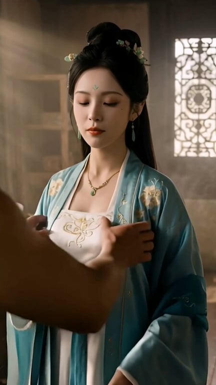 【AI短剧】『长生录：从侄女上门求丹开始长生』第34-35集 猥琐老头与同门师妹 配图20