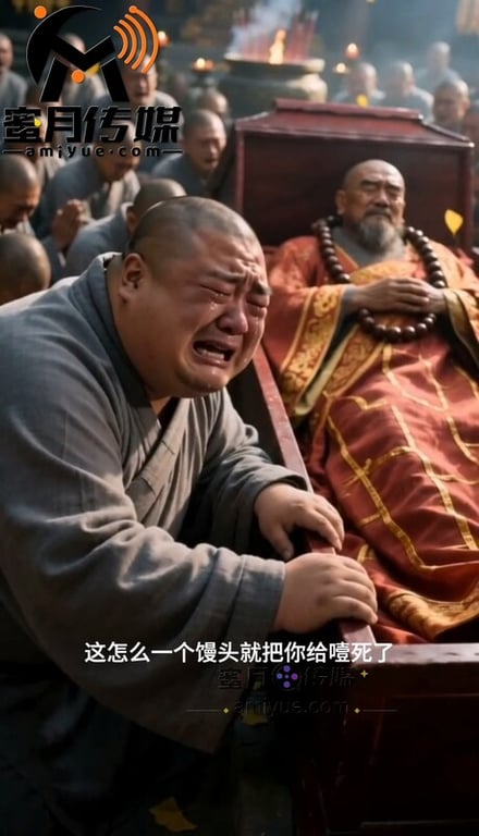 【AI短剧】『重生之我是少林大神棍』第1-3集 被女友戴绿帽 意外身亡重生为现实 配图26