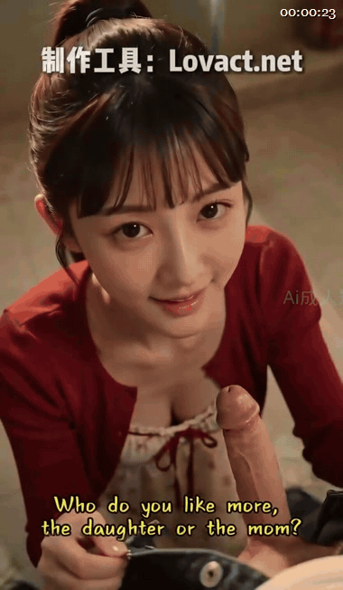 【AI短剧】《母女日常》EP0-7集，叔叔来了支开女儿让她去晾衣服，母亲带叔叔去 配图4
