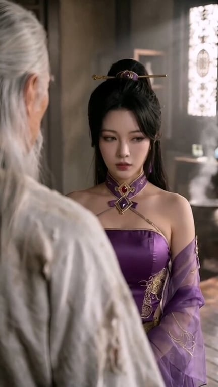 AI短剧《长生录：从侄女上门求丹开始长生》EP36-37 配图12