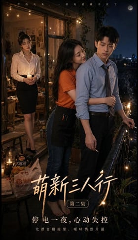 【AI短剧】《萌新三人行》第1-3集❤️合租生活，三人性爱！ - 老宋论坛-老宋论坛