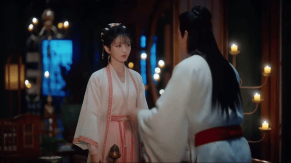 【AI脱衣+AI推演】魔改电视剧《卿卿日常》尹峥（白敬亭饰）把李薇（田曦薇饰）按 配图5