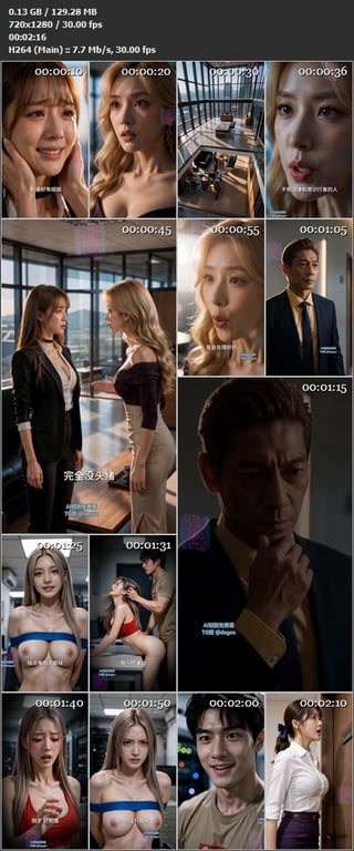 【AI短剧】《弱点》 EP1-14集，看似光鲜其实只是机房管理，他却阴差阳错跟公 配图16