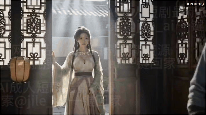 ✨【AI短剧】《潘淫莲豆腐坊》EP13-5上下集，买豆腐送吃潘金莲的大白奶，挺傲双乳众人抢着买单（5V）-老宋论坛