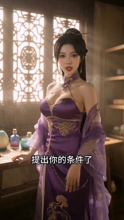 AI短剧《长生录：从侄女上门求丹开始长生》EP36-37 配图10