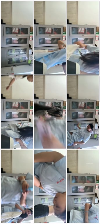 推荐极品吃瓜【天津建华医院】男护士偷拍女护士换衣，有几个小护士人靓身材好，可惜大 配图10