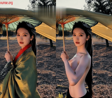 【AI脱衣】章若楠-第四弹--明星脱衣--内地女演员！氺 配图7