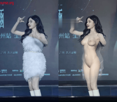 【AI脱衣】明星脱衣系列陈意涵Estelle（第二弹）声音甜美外表靓丽愃氺 配图6