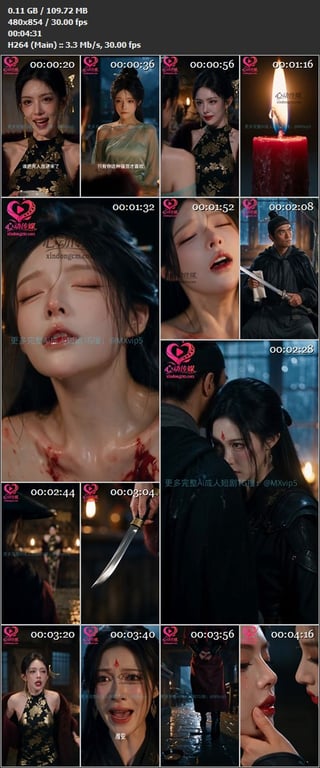 【AI短剧】《金镶玉与邱莫言：龙门客栈欲火起》EP1-5集，乱世客栈里女女情仇比 配图12