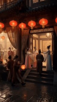 【AI短剧】《浮香楼》第1集 少年侠客，青楼妓院，风流才子！ 配图1