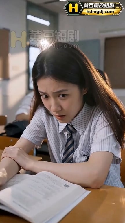 AI短剧《飘飘欲仙富二代征服校园母狗》EP1-5 原版 配图8