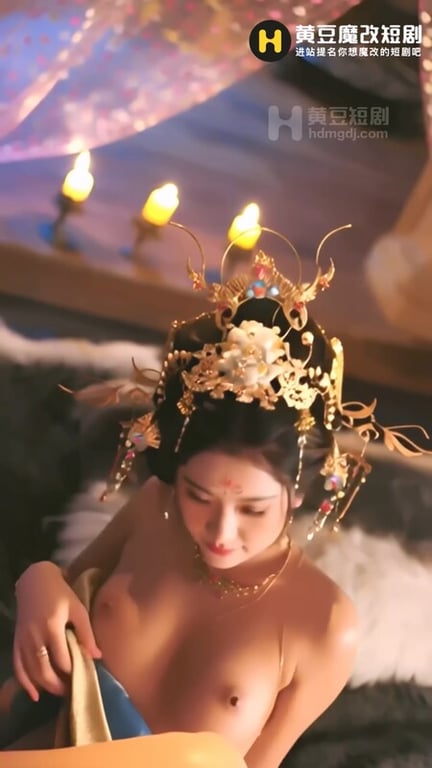 【AI短剧】『九品权臣』全2集 ！皇后的淫乱性事偷奸宦官骑乘榨精！ 配图10