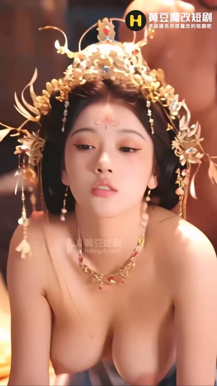 【AI短剧】『九品权臣』全2集 ！皇后的淫乱性事偷奸宦官骑乘榨精！ 配图19