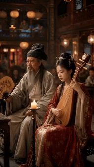 【AI短剧】《浮香楼》第1集 少年侠客，青楼妓院，风流才子！ 配图2
