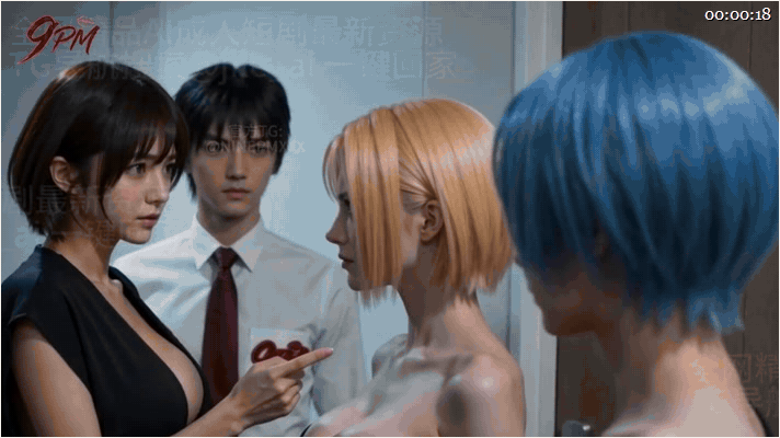 【AI短剧】《黑暗圣经第二季》EP0-5集，北见老师不再隐藏了魔法部的女生遭殃了 配图4